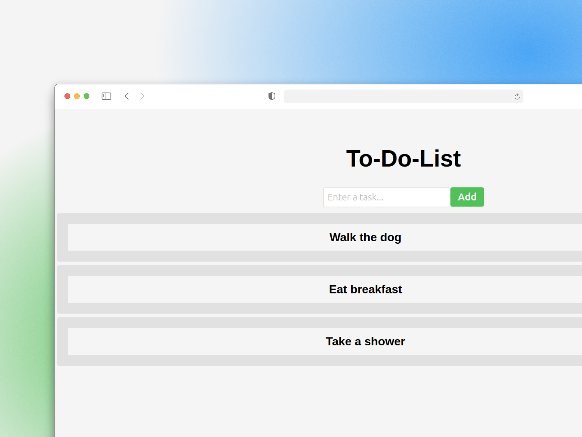 ToDo App